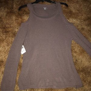 Cold Shoulder Sweater